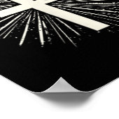 Jesus Christ Design For Christians Men Women Chris Poster (Hoek)