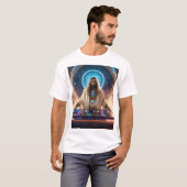 Jesus Christ DJ Style T-shirt (Voorkant volledig)