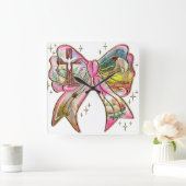 Jesus Christ Easter Jesus Christelijke mannen en v Vierkante Klok (Huis)