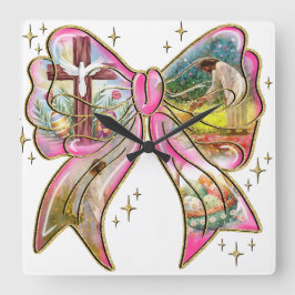 Jesus Christ Easter Jesus Christelijke mannen en v Vierkante Klok