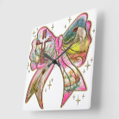 Jesus Christ Easter Jesus Christelijke mannen en v Vierkante Klok (Hoek)