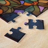 Jesus Christ Glas in lood Art Puzzel (Zijkant)