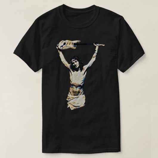 Jesus Christ Guitar - John Frusciante T-shirt (Design voorkant)