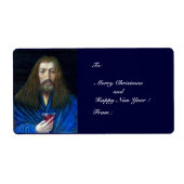 JESUS CHRIST, HET KARAKELETIKET ETIKET (Voorkant)