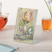 Jesus Christ High Priest Reclamebord Met Voetstuk (Insitu)