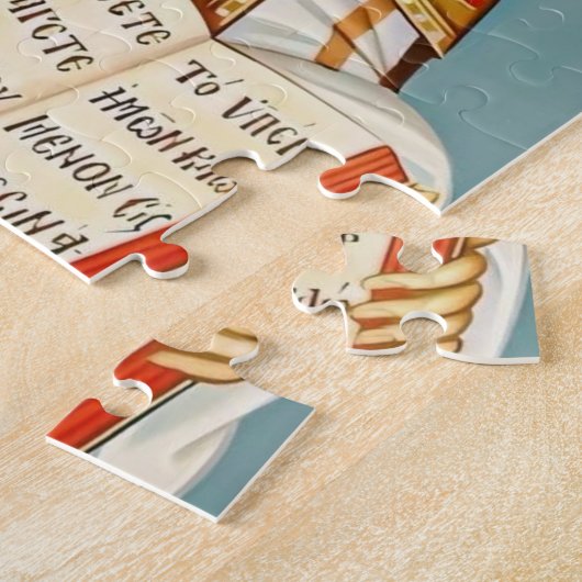 Jesus Christ Holding the Gospels Orthodox Icon     Legpuzzel (Zijkant)