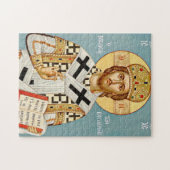 Jesus Christ Holding the Gospels Orthodox Icon     Legpuzzel (Horizontaal)