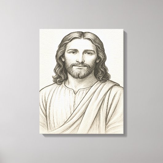 Jesus Christ Illustration™ LDS Art Canvas Afdruk (Voorkant)