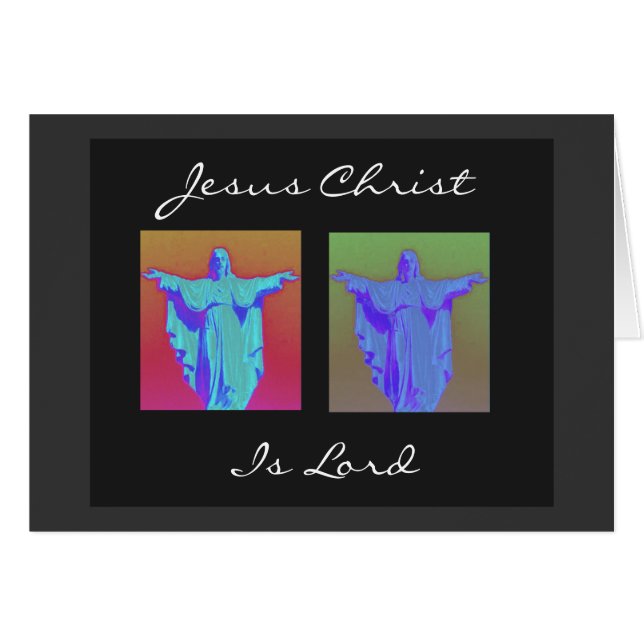 JESUS CHRIST IS LORD (Voorkant Horizontaal)