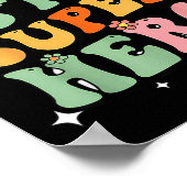 Jesus Christ Is My Superhero Jesus Loves You Funny Poster (Hoek)