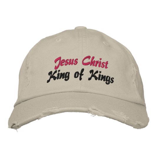 Jesus Christ King of Kings Pet (Voorkant)