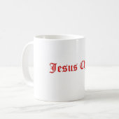 JESUS CHRIST KOFFIEMOK (Voorkant links)