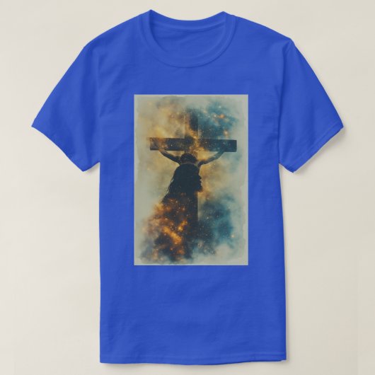 Jesus Christ Lord Savior Crucifixion 01 T-shirt (Design voorkant)