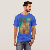 Jesus Christ Lord Savior Crucifixion 02 T-shirt (Voorkant volledig)
