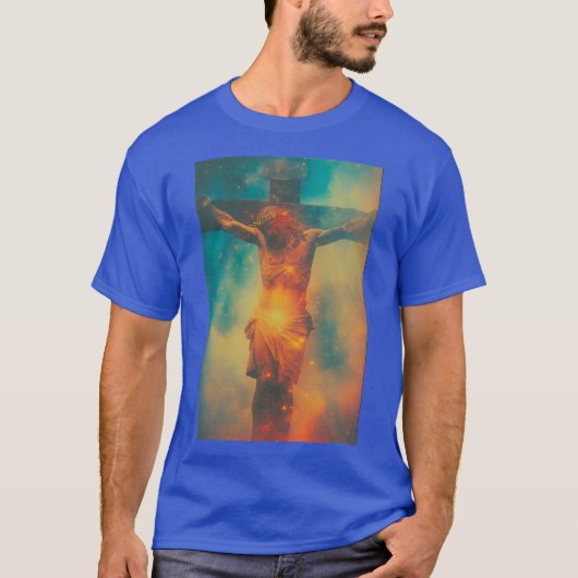 Jesus Christ Lord Savior Crucifixion 02 T-shirt (Voorkant)