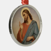 JESUS CHRIST METALEN ORNAMENT (Rechts)