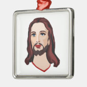 JESUS CHRIST METALEN ORNAMENT (Links)