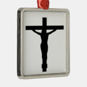 JESUS CHRIST METALEN ORNAMENT (Rechts)