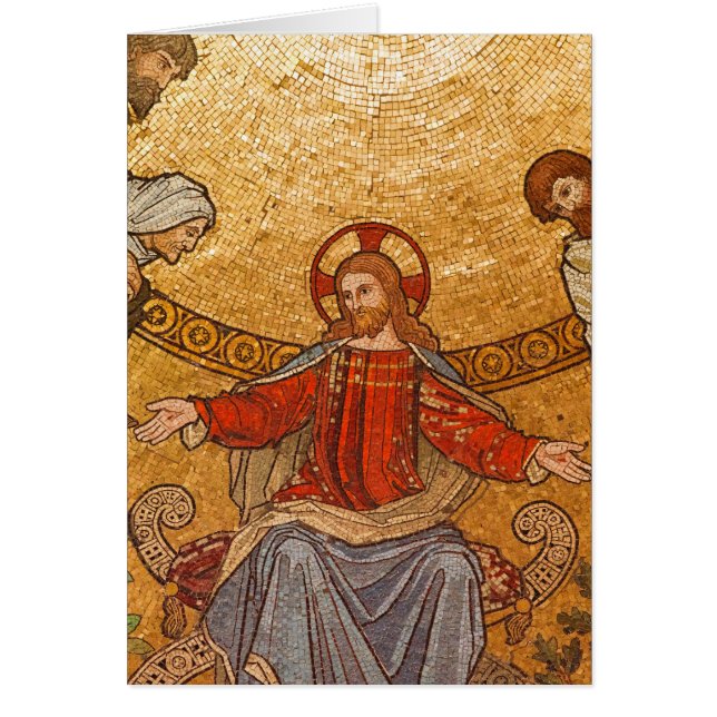 jesus christ mosaic (Voorkant)