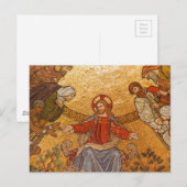 jesus christ mosaic briefkaart (Voorkant / Achterkant)