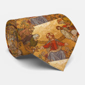 jesus christ mosaic mannen stropdas (Opgerold)