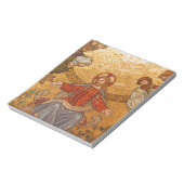 jesus christ mosaic notitieblok (Linkerzijde)