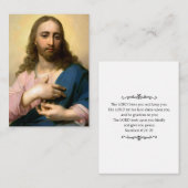 Jesus Christ Notecard Notitiekaartje (Voorkant / Achterkant)