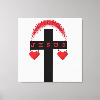 Jesus Christ of the Cross Canvas Afdruk