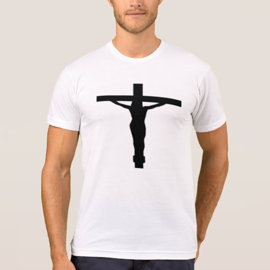 JESUS CHRIST ON CROSS T-SHIRT (Voorkant)