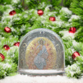 Jesus Christ Pantocrator, Lord of All, Icon Sneeuwbol (Kerstmis)
