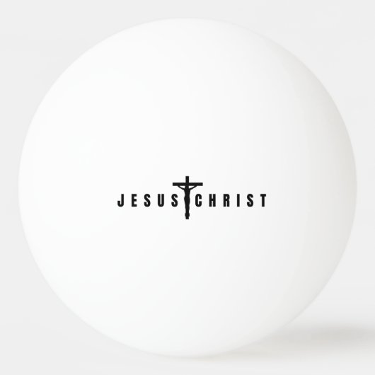 Jesus Christ Pingpongbal (Voorkant)