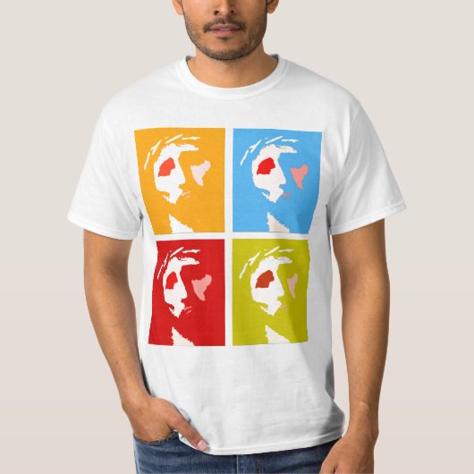 jesus christ pop shirt (Voorkant)