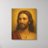 Jesus Christ Portrait #2™ LDS Muurschildersdoek Canvas Afdruk (Voorkant)