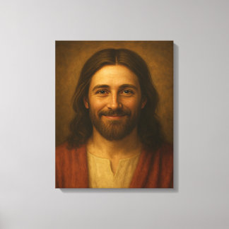 Jesus Christ Portrait #3™ LDS Muurschildersdoek Canvas Afdruk