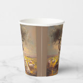 Jesus Christ Religious Easter Catholic  Papieren Bekers (Rechts)