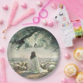 Jesus Christ Religious Easter Catholic Papieren Bordje (Feest)