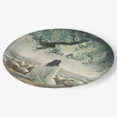 Jesus Christ Religious Easter Catholic Papieren Bordje (Gekanteld)