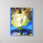 JESUS CHRIST RETURNS, THE RAPTURE. canvas (Voorkant)