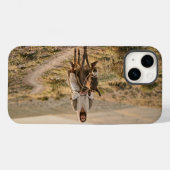 Jesus Christ Riding a Donkey Christian iPhone Case (Achterkant (horizontaal))