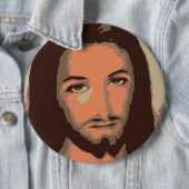 JESUS CHRIST RONDE BUTTON 6,0 CM (In situ)