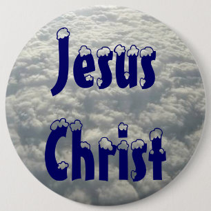 JESUS CHRIST RONDE BUTTON 6,0 CM
