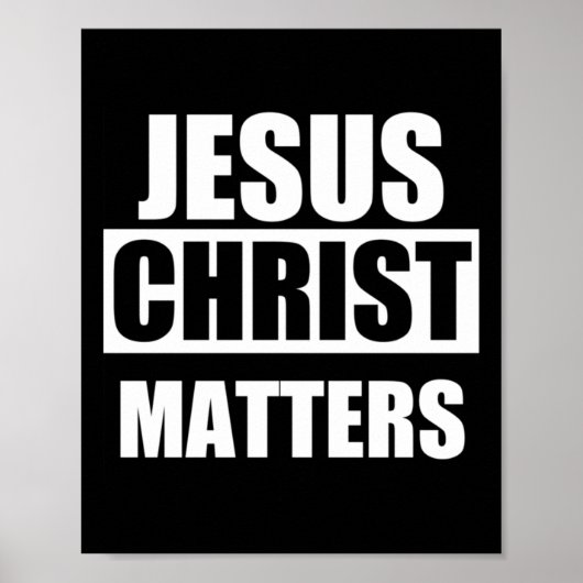 Jesus Christ S Poster (Voorkant)
