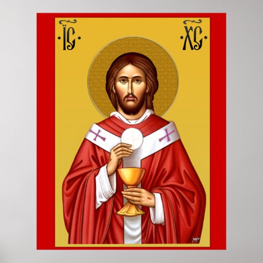 Jesus Christ son of God Keychain Poster (Voorkant)