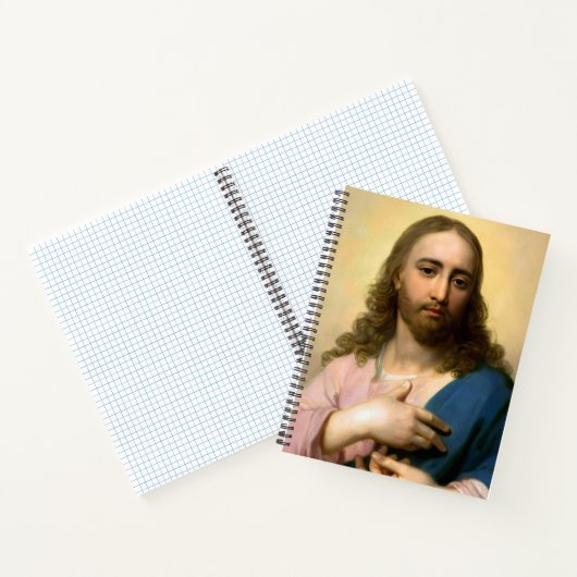 Jesus Christ Spiral Notebook Notitieboek (Binnen)