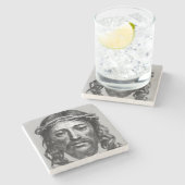 JESUS CHRIST STENEN ONDERZETTER (Zijkant)