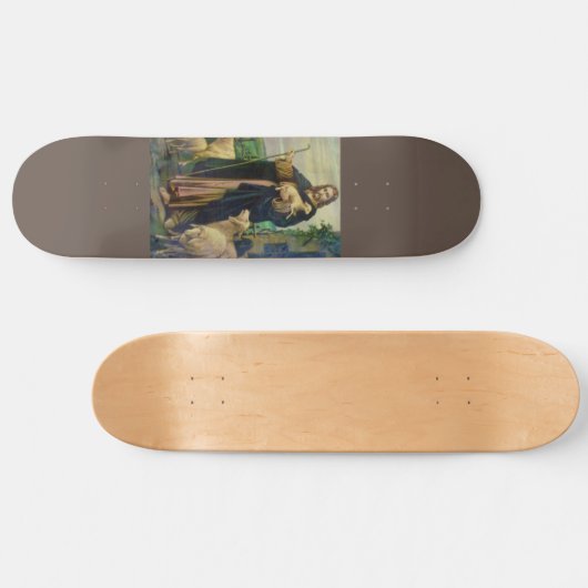 JESUS CHRIST THE GOOD SHEPHERD PERSOONLIJK SKATEBOARD (Horizontaal)
