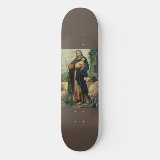 JESUS CHRIST THE GOOD SHEPHERD PERSOONLIJK SKATEBOARD (Voorkant)