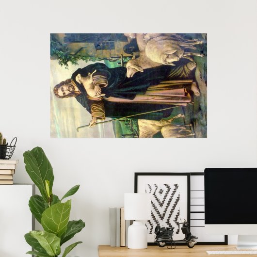 JESUS CHRIST THE GOOD SHEPHERD POSTER (Thuiskantoor)