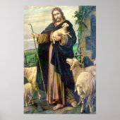 JESUS CHRIST THE GOOD SHEPHERD POSTER (Voorkant)