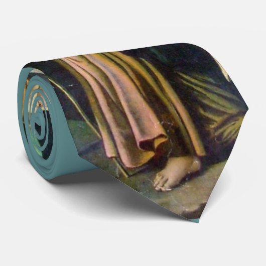 JESUS CHRIST THE GOOD SHEPHERD STROPDAS (Opgerold)